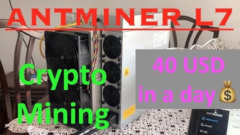 Bitmain Antminer L7 Mining Profitability - Crypto Mining Diary