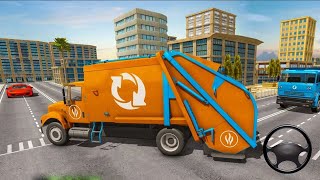 City Garbage Truck Driving Simulator - Dump Truck Android Gameplay screenshot 5