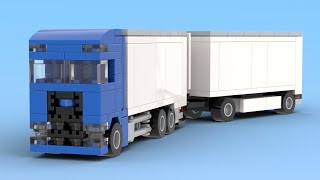 🚚💨 Rev Up Your Creativity: LEGO Mini Ford-F Max With Trailer Easy Tutorial! 🛠️🔥