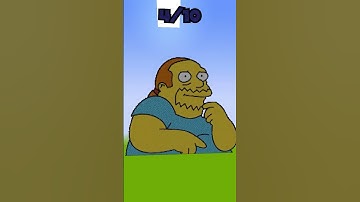 Rate pixel art with Simpons characters in minecraft from 1 to 10#shorts