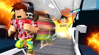 We Went On A Roblox FLIGHT.. NEVER AGAIN!