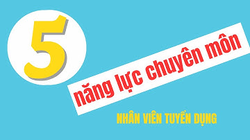 5 năng lực chuyên môn cơ bản của nhân viên tuyển dụng | cafeHRer
