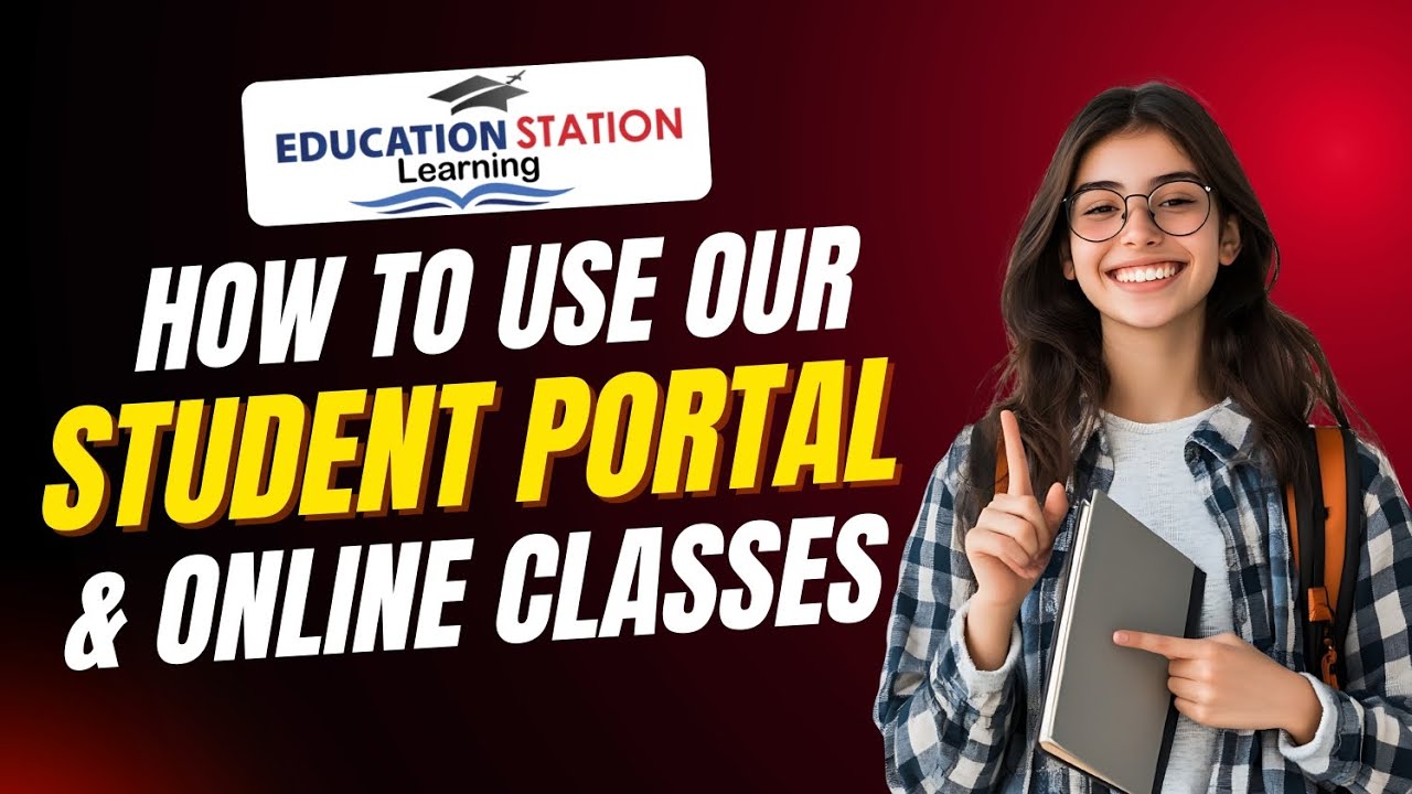 Full Tutorial on How to use Student portal ( Education Station learning)!