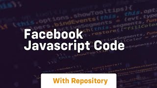 facebook javascript code