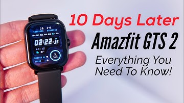 Amazfit GTS 2: 10 DAYS FULL REVIEW! Calls, Notifications, Speaker, GPS, Fitness, Battery ALL TESTED!