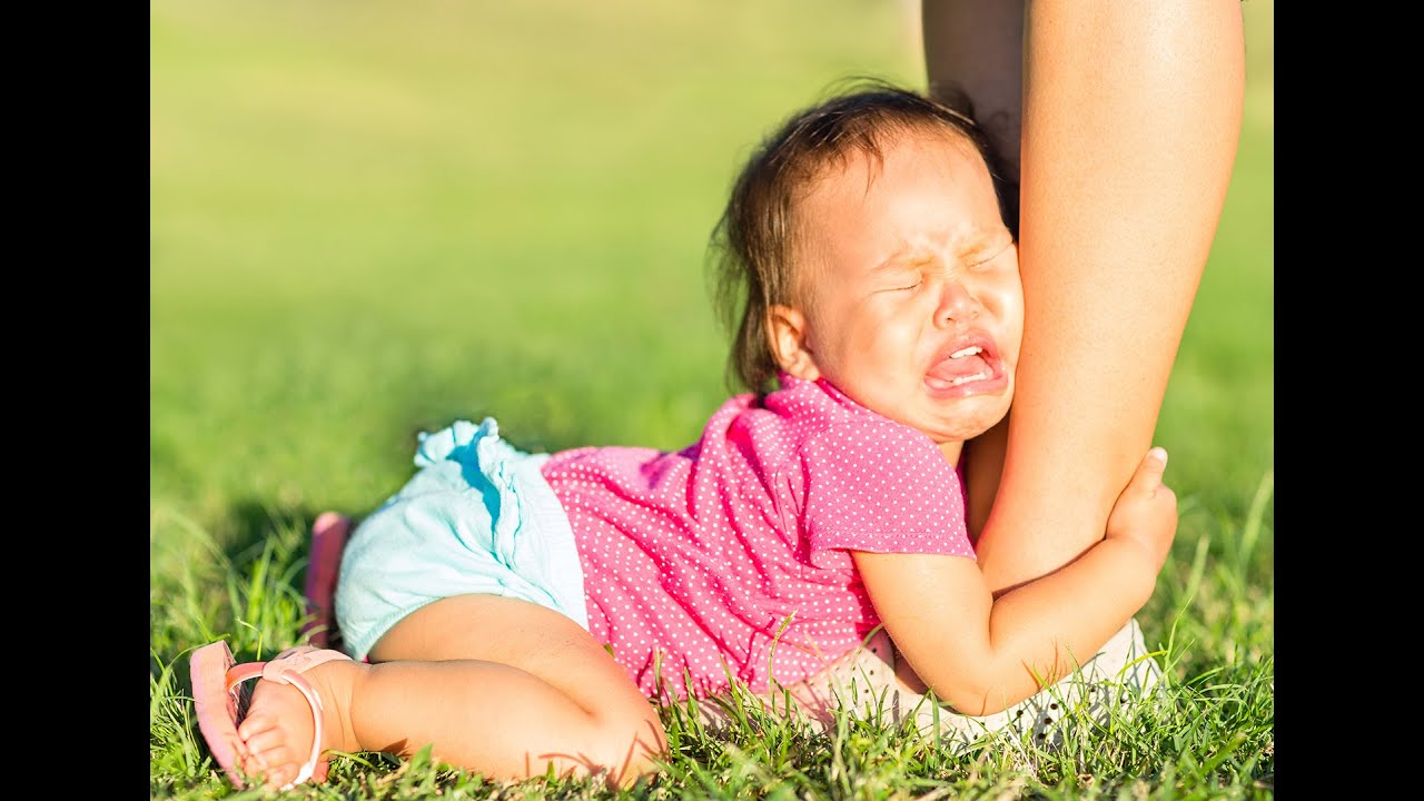See how babies react when they touch grass first time!