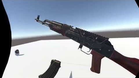 VR Weapon - Attachments Test