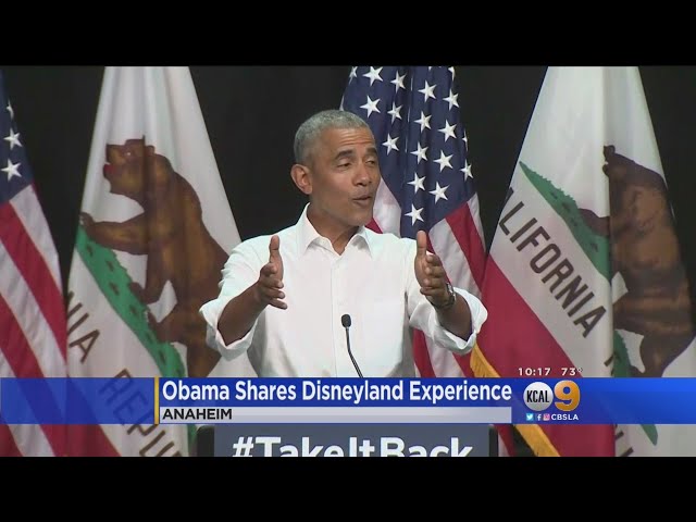 That One Time Obama Got Kicked Out Of Disneyland For Smoking