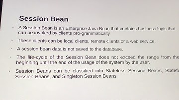 Enterprise Java Beans