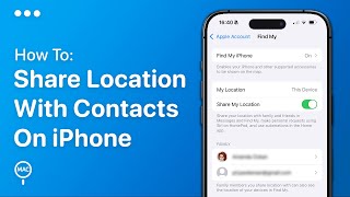 How To Share Your Location With a Contact On iPhone | Easy Guide screenshot 4