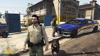 Keeping the streets safe in Gta5 LSPDFR mod