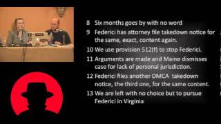Black Hat USA 2010: The DMCA and ACTA vs Academic and Professional Research 2/5