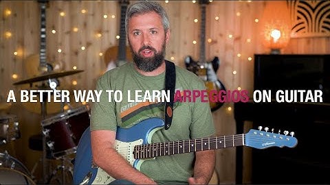 2 note per string arpeggios for Guitar (An EASIER way to learn arpeggios)