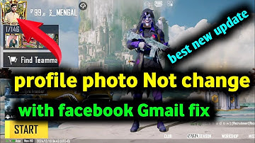 Note Change PUBG Profile Pic Fix without Facebook | Change | pubg/bgmi picture change kaise kare