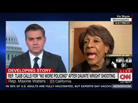Democrat Rep. Waters On Tlaib Calling For “No More Policing:” “I Love Her For It”