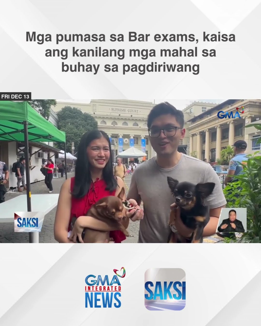 Mga pumasa sa Bar exams, kaisa ang kanilang mga mahal sa buhay sa pagdiriwang | Saksi