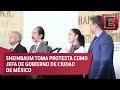 Toma de protesta de Claudia Sheinbaum como Jefa de Gobierno de la CDMX
