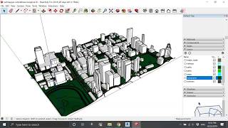 Getting site info._1_Saving map file from Cadmapper and import into SketchUp