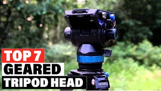 Geared Tripod Head: ✅ Best Geared Tripod Heads 2024 (Buying Guide)