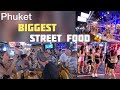 Biggest street food in phuket 😱bangkok to phuket with family  #phuket #streetfood #andekherastein