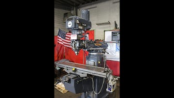 Lagun Vertical Milling machine, Model FTV-2S ~  V Nice condition, Newall DRO & Pwr. Feed on X axis