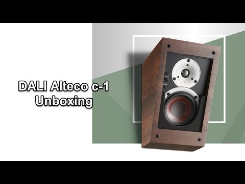 Dali Alteco C-1 unboxing