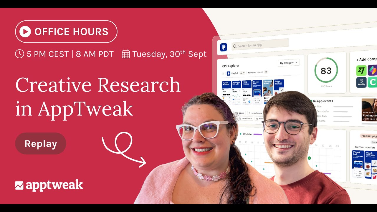 Office Hours - Creative Research in AppTweak