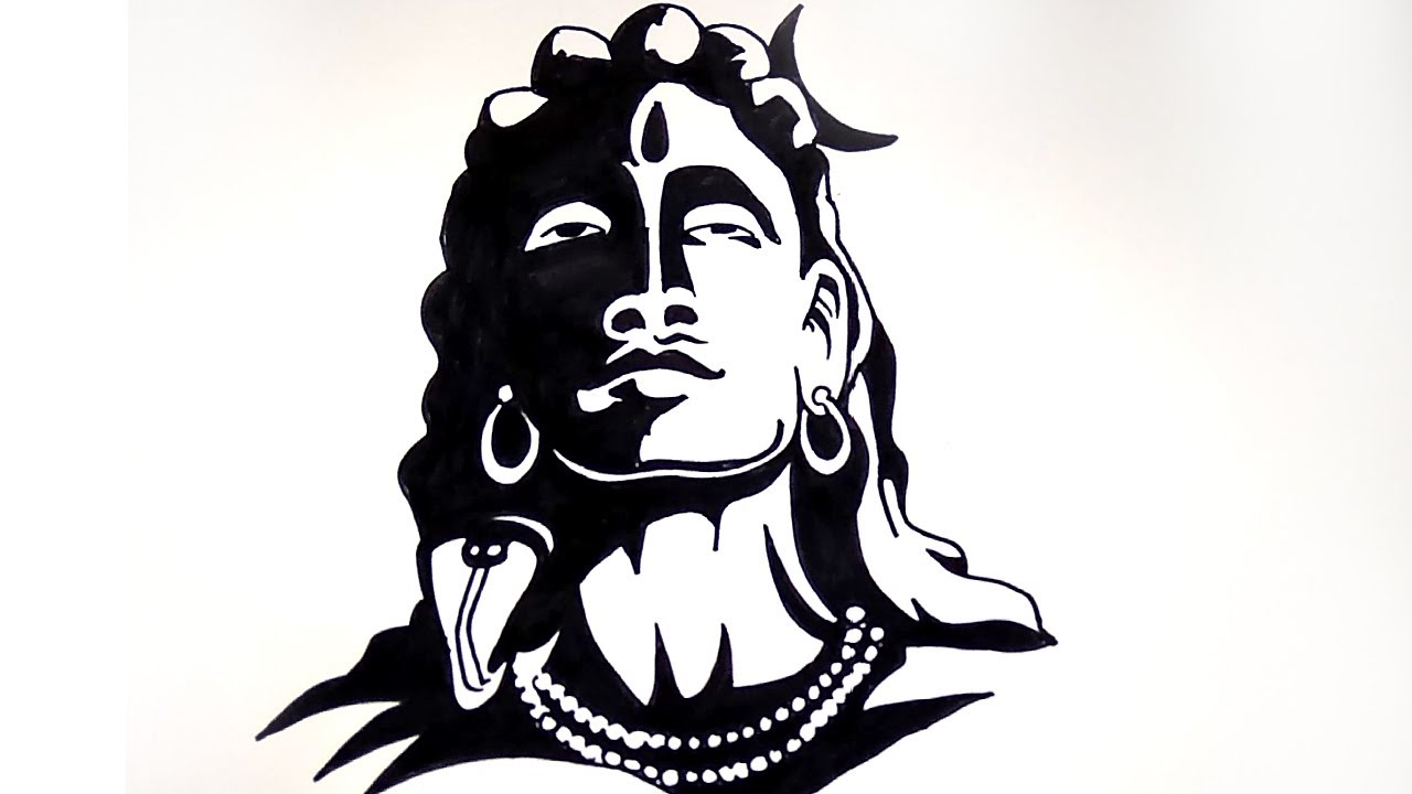 Lord Shiva 🙏 - Chitrakari - Pencil Sketch | Facebook