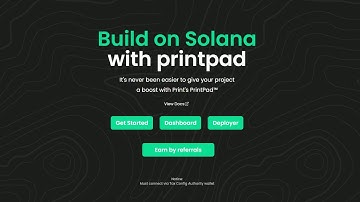 Create a Solana Tax Token in Under 5 Minutes w/ PrintPad