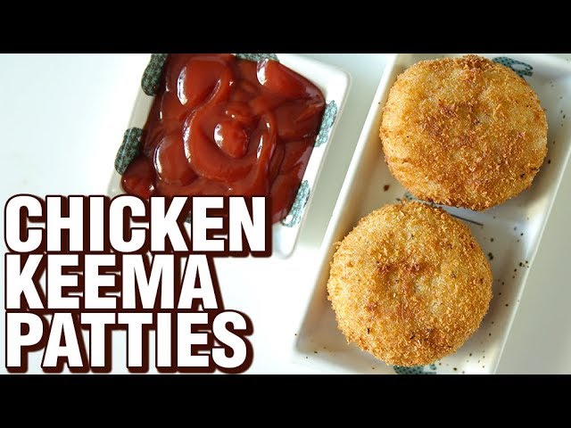 Chicken Keema Patties Recipe | Easy Chicken Cutlets | Chicken Pattice | Chicken Recipe | Smita Deo | Get Curried