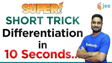 Short Trick of Differentiation | Maths by Dangi Sir | JEE Advanced/Main