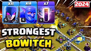Th12 Bowitch Bats Attack Strategy Th12 Bowler Witch Bat Spell Attack Best Th12 Attack Strategy