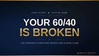 Your 60/40 portfolio has a failure mode... and it's active now!!