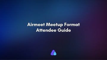 How to enter as a "Attendee" in an Airmeet event | (OLDER VERSION)