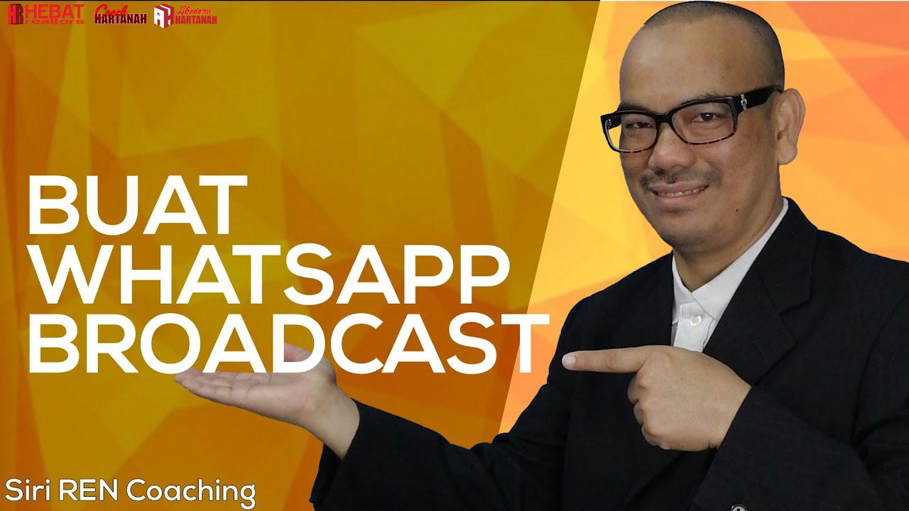 Create Whatsapp Broadcast 2019 YouTube
