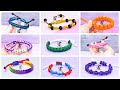 9 Pulseras fáciles y geniales en macramé con hilo cola de raton