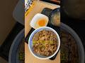 吉野家の牛丼の人気の食べ方は、普通と呼ばれる‼️#shorts