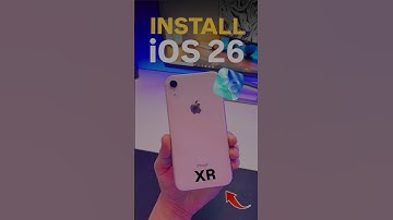 Woooo 😲 iOS 26 On iPhone XR #shorts #shortvideo #ios26 #ios26publicbeta