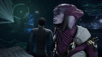 Mass Effect: Andromeda - Moshae Sjefa opens the vault on Aya, reveals the Meridian