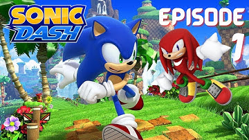 Sonic Dash | Endless Running : Mobile Gameplay Walkthrough °Knuckles° | Episode 1
