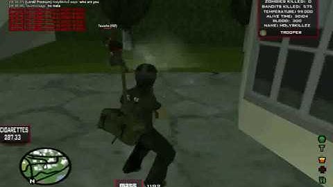 SAMP DayZ    hack report