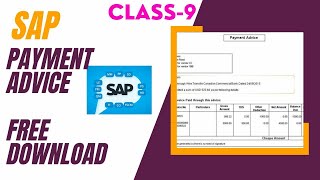 SAP Payment Advice Download screenshot 4