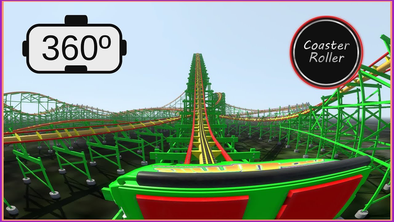LR8k 360 VR Roller Coaster by CR - YouTube
