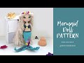 Mermaid Crochet Pattern (PDF Pattern in English)
