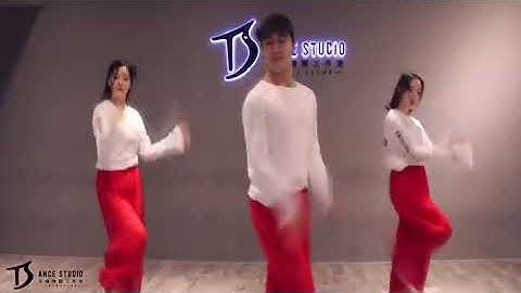 落花 舞蹈教学练习室 TS白小白 choreography