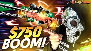 HELLCASE $400 AWP BOOM PULL !! HELLCASE PROMO CODE 2024 ! HELLCASE 2024