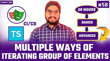 Playwright TypeScript #58 Multiple ways of Iterating Group Of Matching Elements in Playwright?