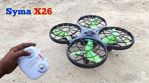 Syma X26 Drone Unboxing & Fly Test In 2 minutes Only/-//D.k toys