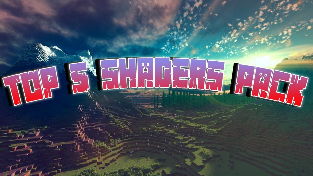 MINECRAFT: Top 5 New special SHADERS for MCPE Minecraft PE - YouTube