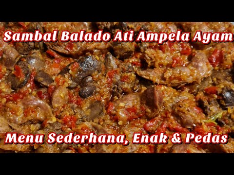 Hati Ayam Balado Berapa Kalori